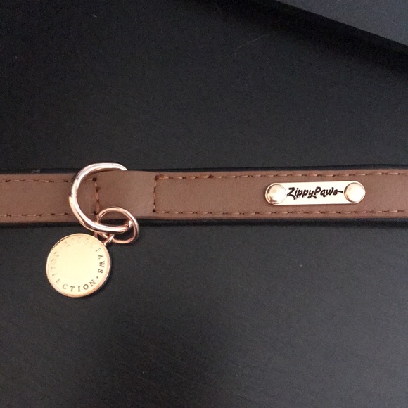 ZIPPYPAWS Leather Legacy Collection Collar - Picture 3 of 7